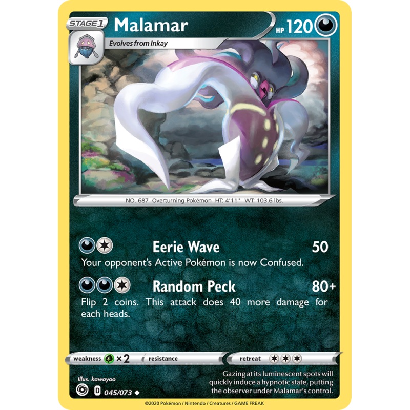 Malamar (045/073) [Sword & Shield: Champion's Path]