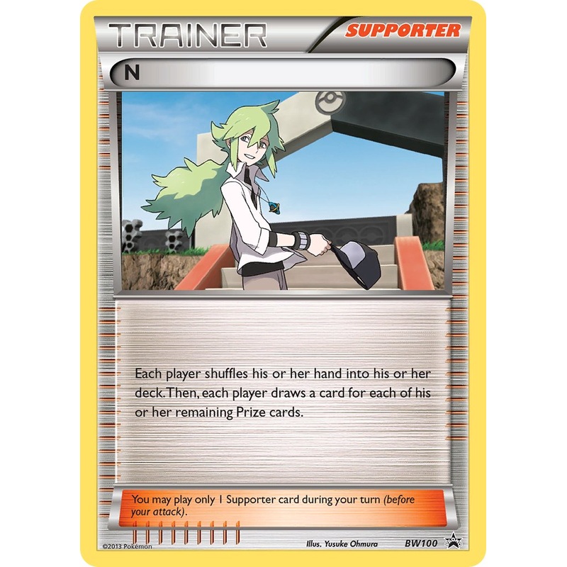 N (BW100) (Battle Arena Deck Exclusive) [Black & White: Black Star Promos]