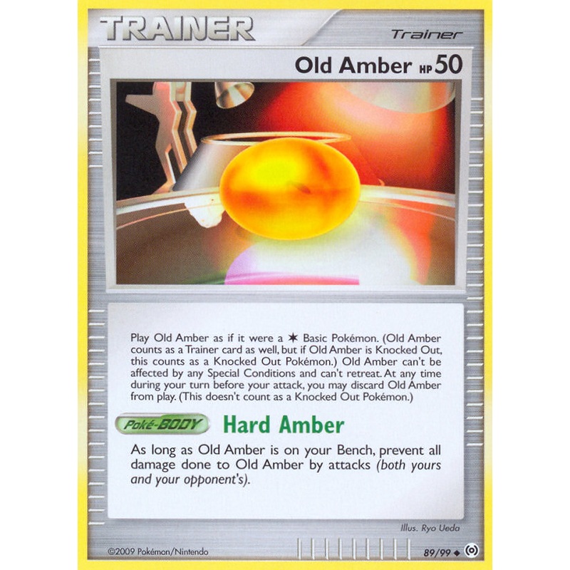 Old Amber (89/99) [Platinum: Arceus]