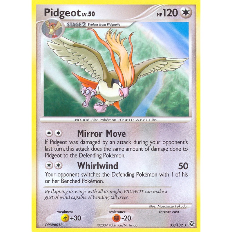 Pidgeot (35/132) [Diamond & Pearl: Secret Wonders]