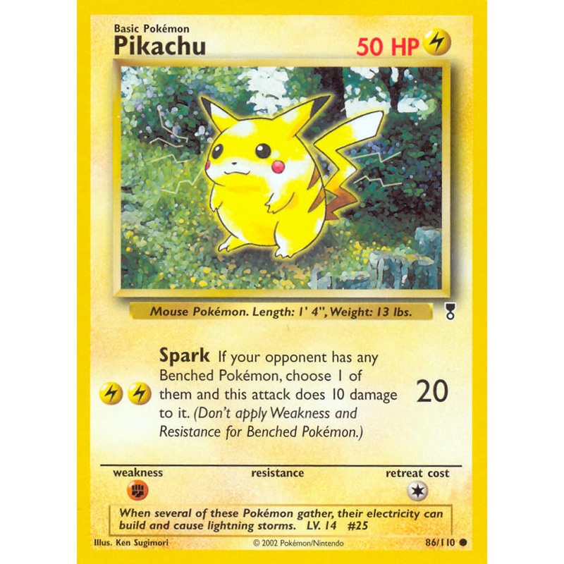 Pikachu (86/110) [Legendary Collection]