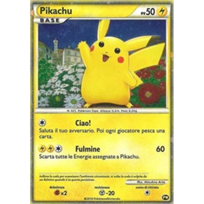 Pikachu (PW2) (Italian) [Pikachu World Collection Promos]