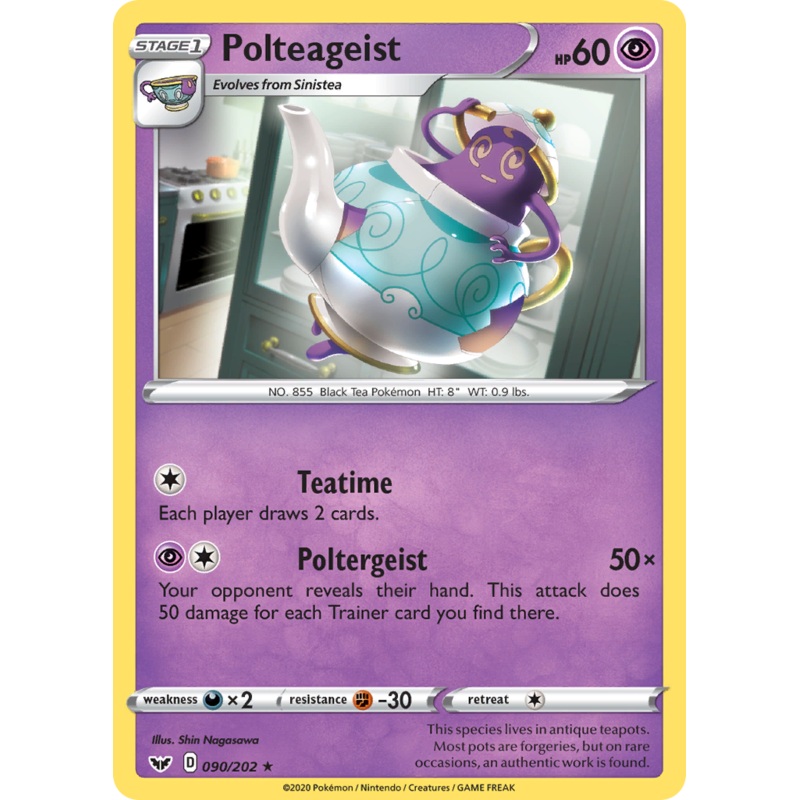 Polteageist (090/202) [Sword & Shield: Base Set]