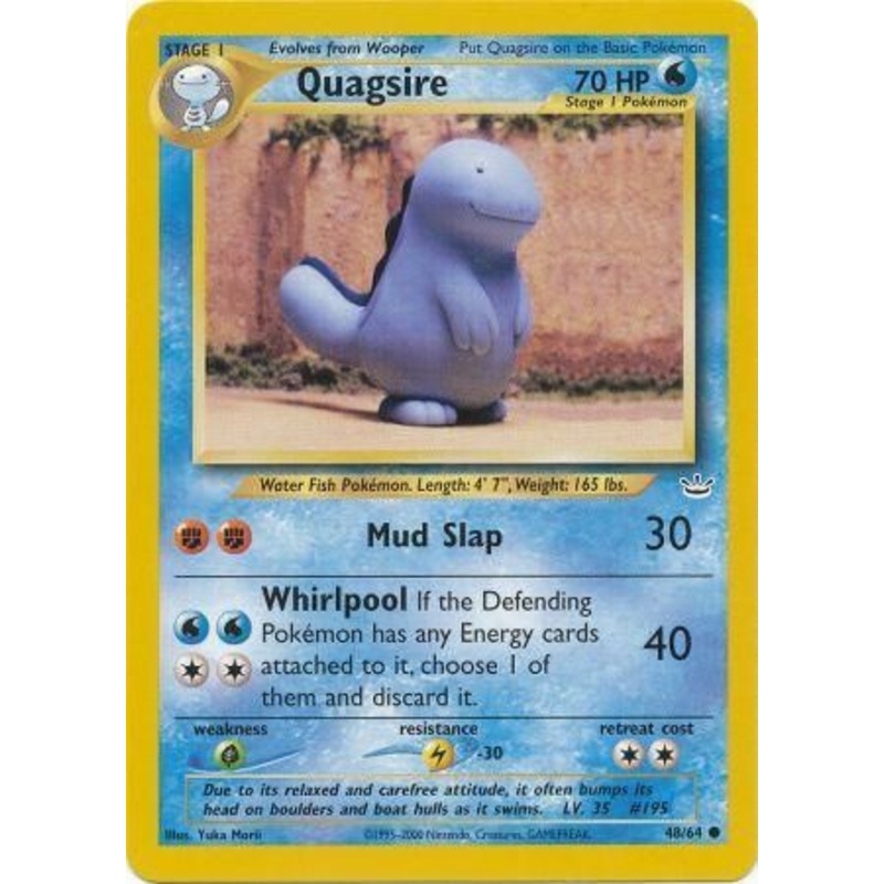 Quagsire (48/64) [Neo Revelation Unlimited]