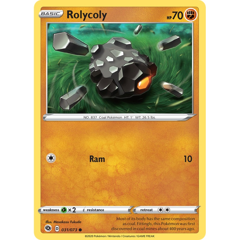 Rolycoly (031/073) [Sword & Shield: Champion's Path]