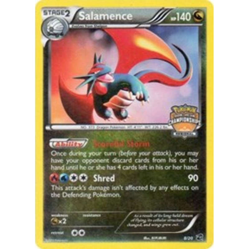 Salamence (8/20) (Regional Championship Promo) [Black & White: Dragon Vault]