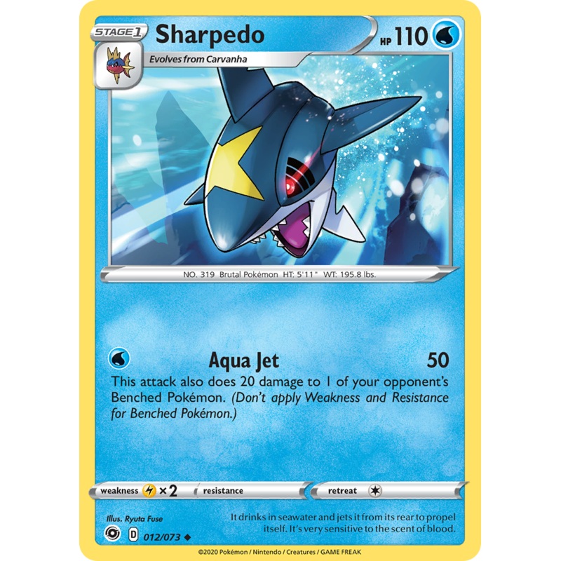 Sharpedo (012/073) [Sword & Shield: Champion's Path]