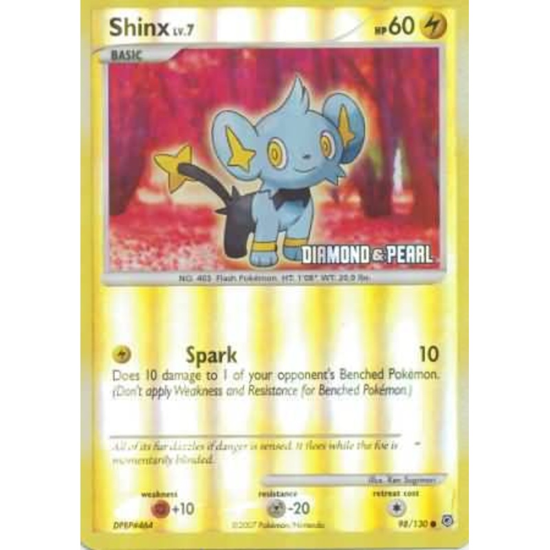 Shinx (98/130) [Burger King Promos: 2008 Collection]