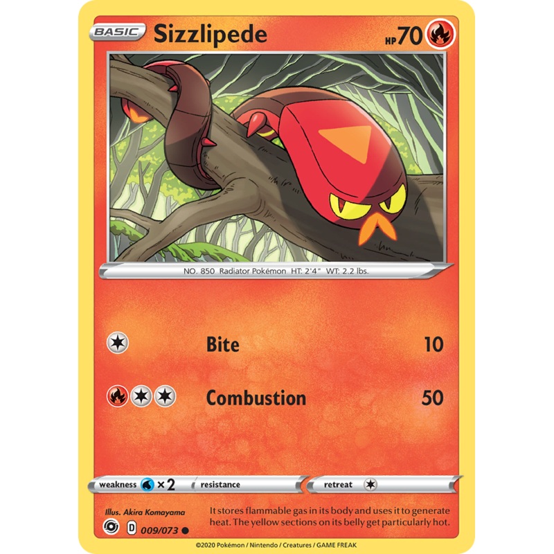 Sizzlipede (009/073) [Sword & Shield: Champion's Path]