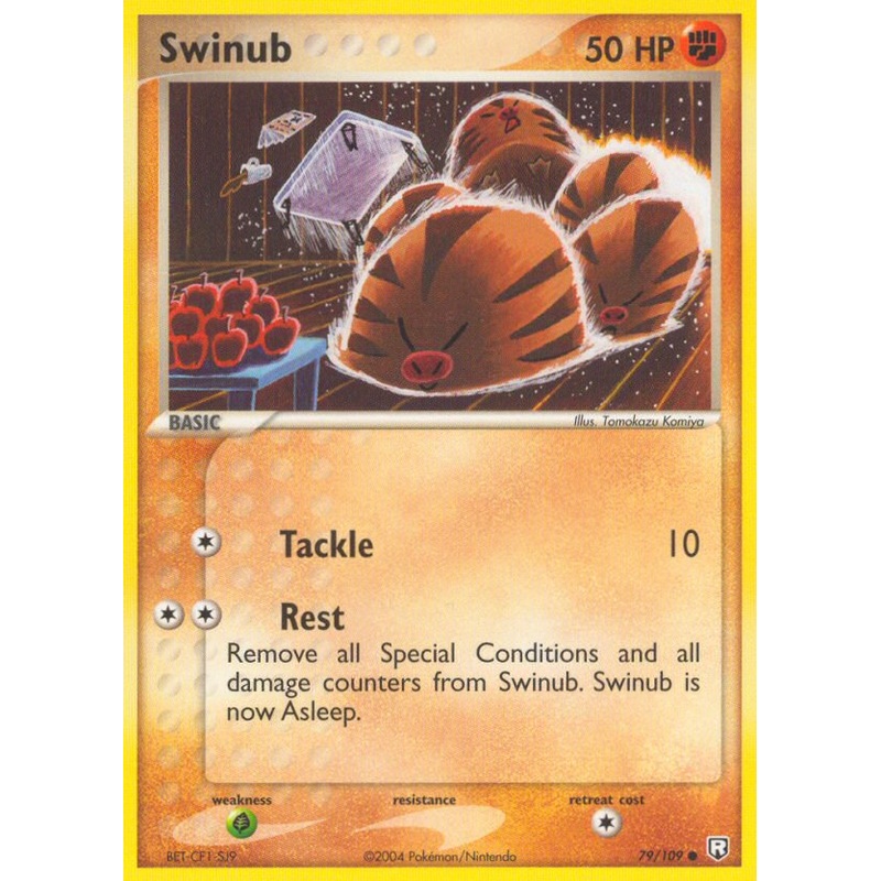 Swinub (79/109) [EX: Team Rocket Returns]