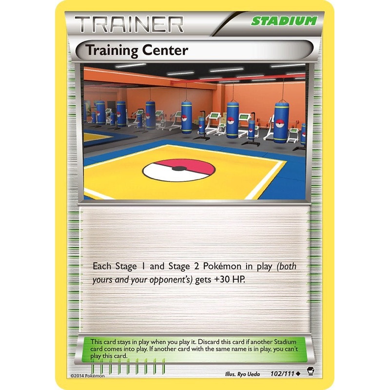 Training Center (102/111) [XY: Furious Fists]