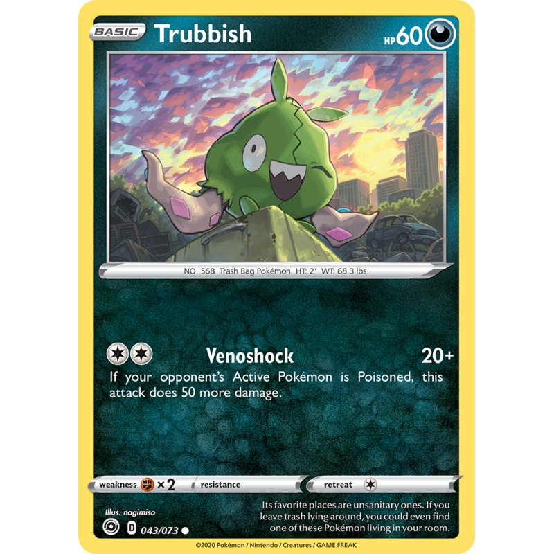 Trubbish (043/073) [Sword & Shield: Champion's Path]