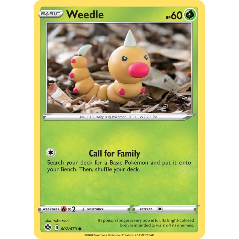Weedle (002/073) [Sword & Shield: Champion's Path]