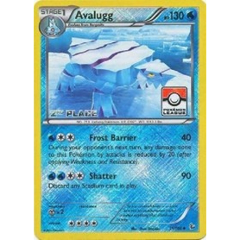 Avalugg (31/106) (League Promo 2nd Place) [XY: Flashfire]