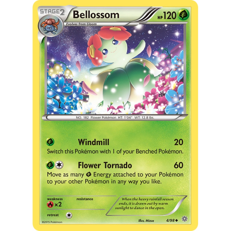 Bellossom (4/98) [XY: Ancient Origins]