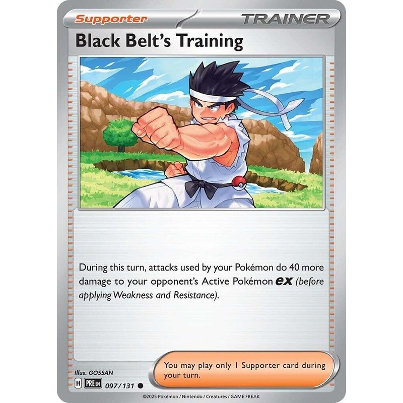 Black Belt's Training (097/131) [Scarlet & Violet: Prismatic Evolutions]
