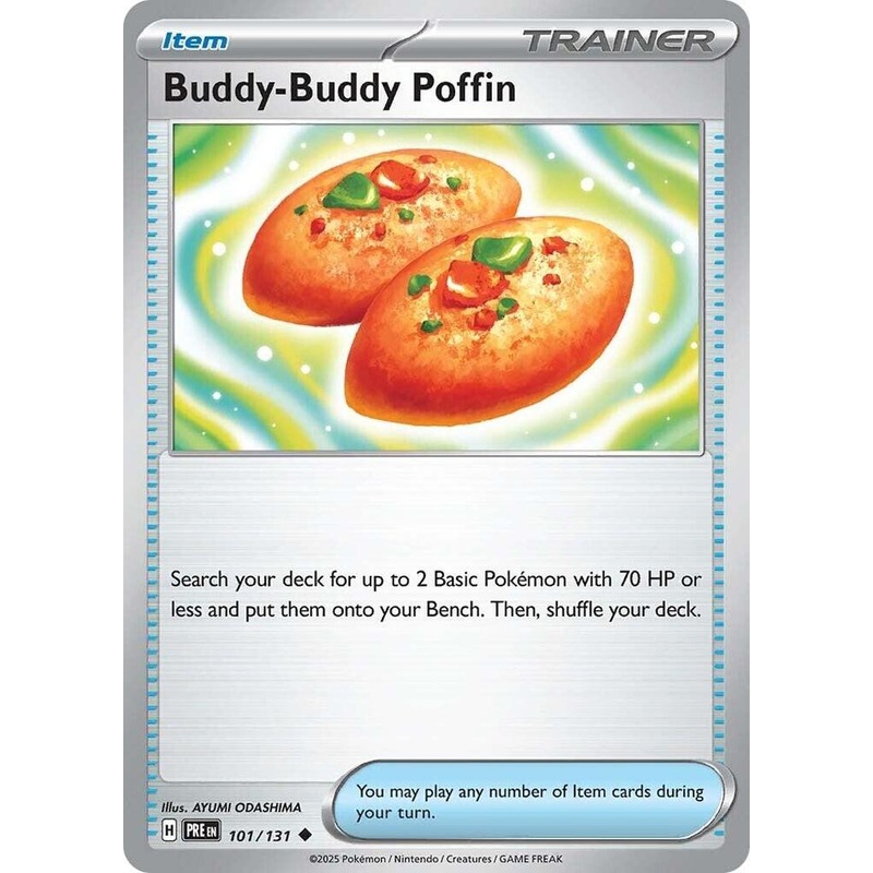 Buddy-Buddy Poffin (101/131) [Scarlet & Violet: Prismatic Evolutions]