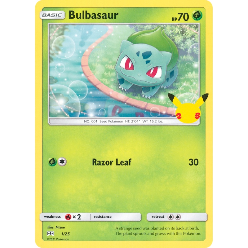 Bulbasaur (1/25) [McDonald's 25th Anniversary]