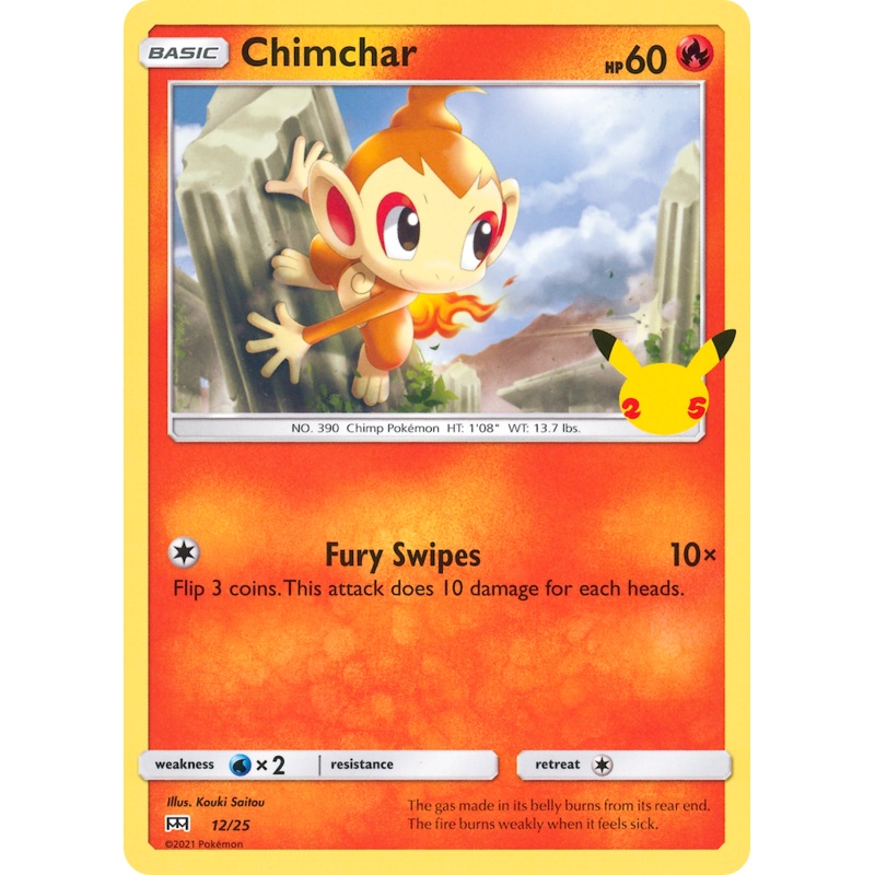 Chimchar (12/25) [McDonald's 25th Anniversary]