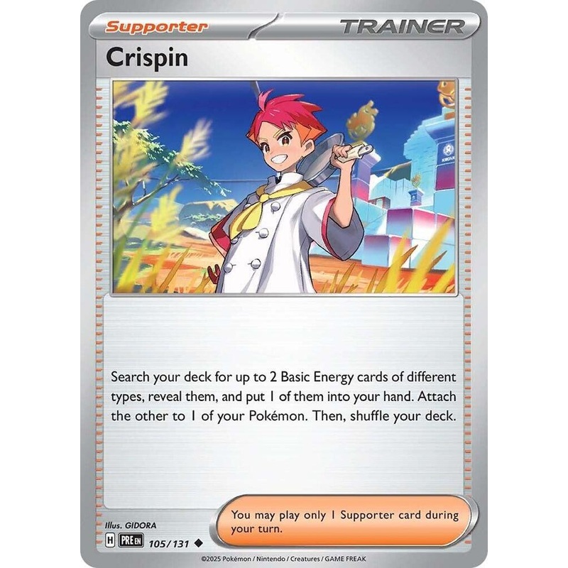 Crispin (105/131) [Scarlet & Violet: Prismatic Evolutions]