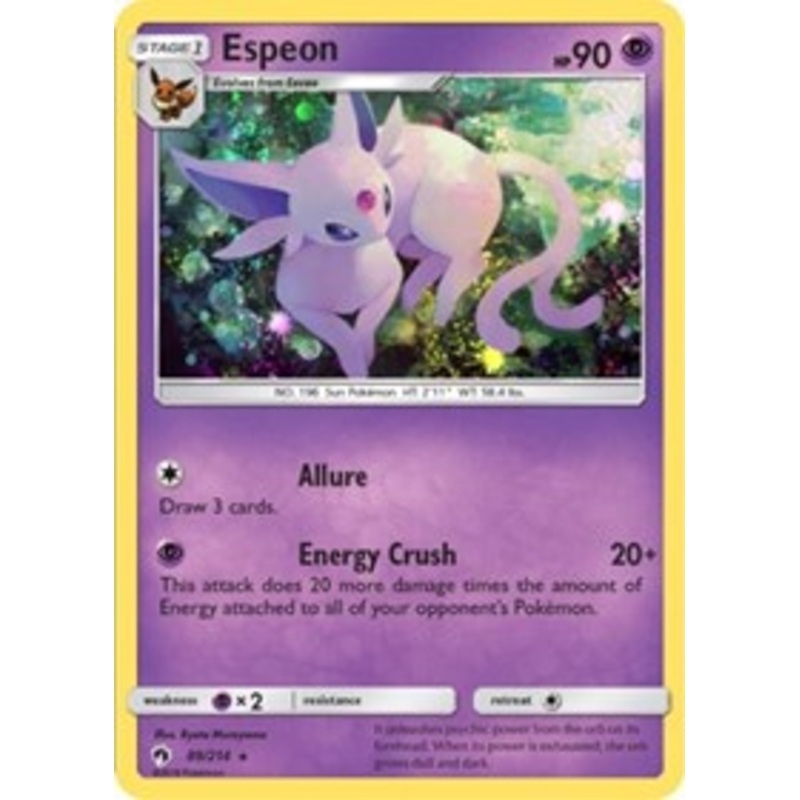 Espeon (89/214) (Cosmos Holo) (Blister Exclusive) [Sun & Moon: Lost Thunder]