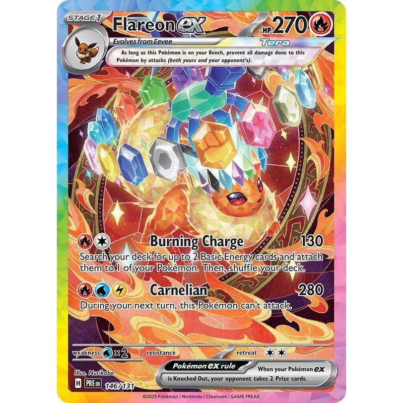 Flareon ex (146/131) [Scarlet & Violet: Prismatic Evolutions]