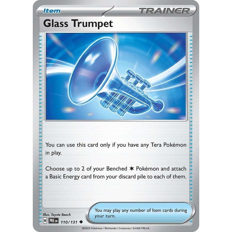 Glass Trumpet (110/131) [Scarlet & Violet: Prismatic Evolutions]