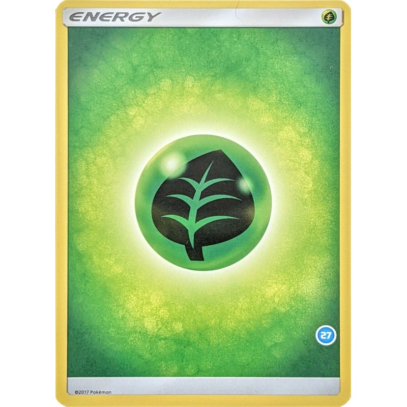 Grass Energy (Deck Exclusive #27) [Sun & Moon: Trainer Kit - Alolan Ninetales]