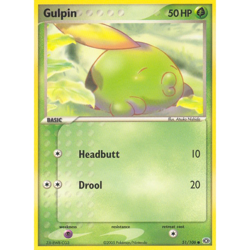 Gulpin (51/106) [EX: Emerald]