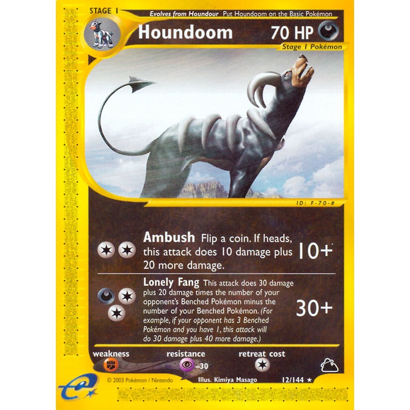 Houndoom (12/144) [Skyridge]
