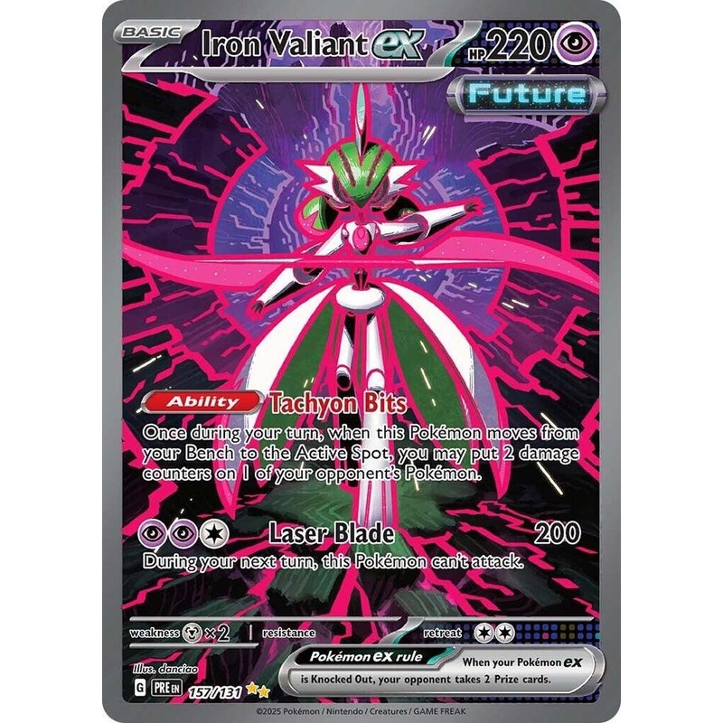 Iron Valiant ex (157/131) [Scarlet & Violet: Prismatic Evolutions]