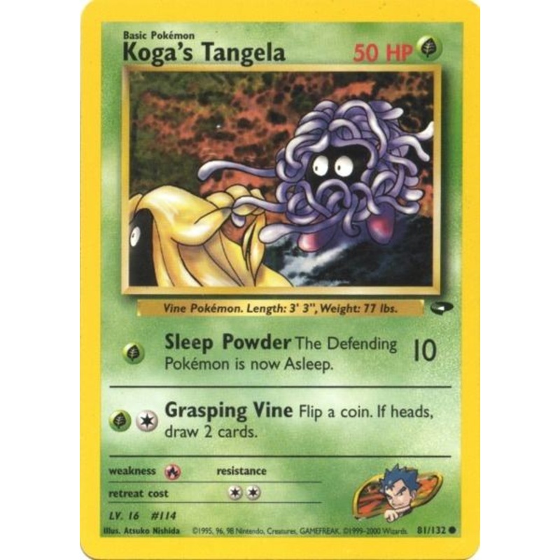 Koga's Tangela (81/132) [Gym Challenge Unlimited]