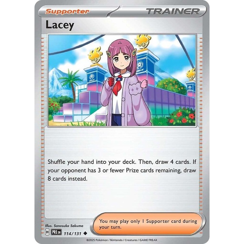 Lacey (114/131) [Scarlet & Violet: Prismatic Evolutions]