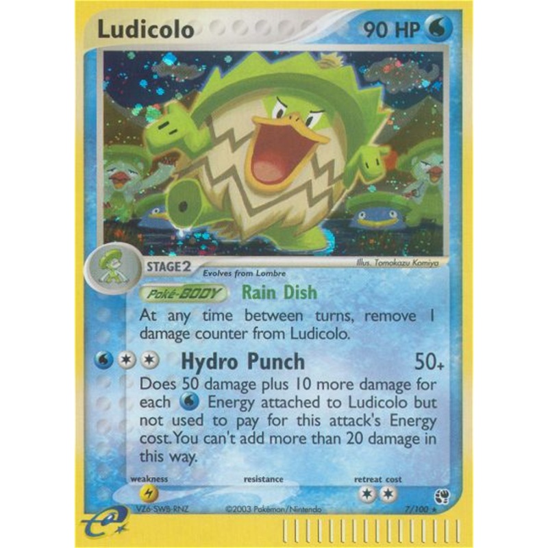 Ludicolo (7/100) [EX: Sandstorm]