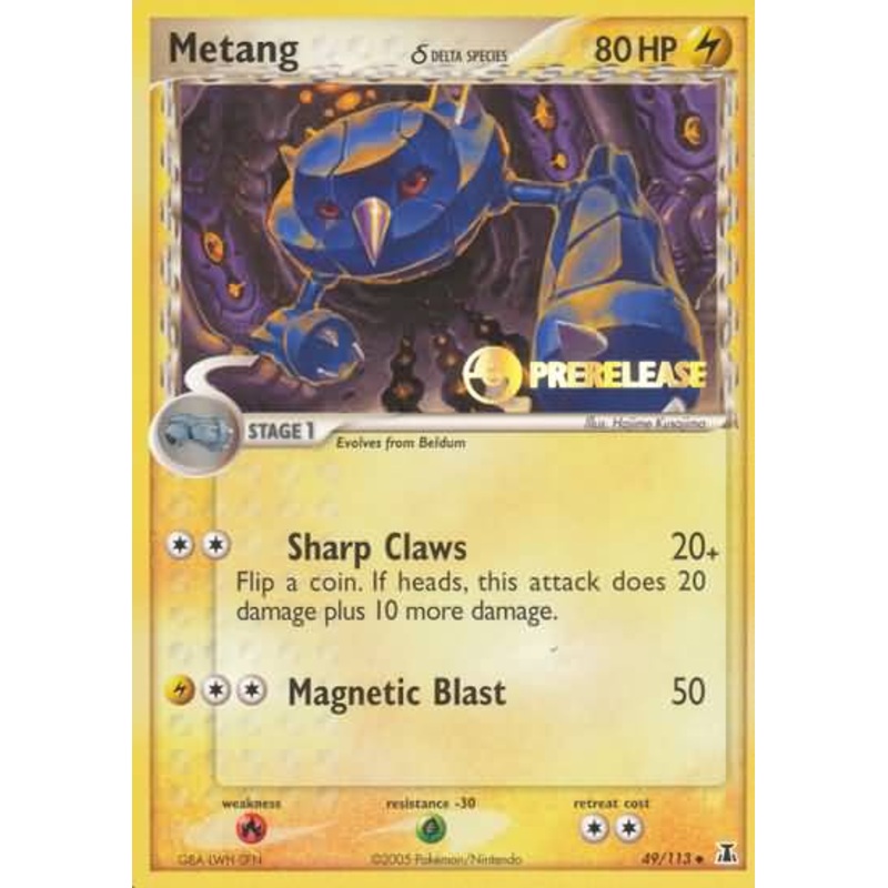 Metang (49/113) (Delta Species) (Prerelease Promo) [EX: Delta Species]