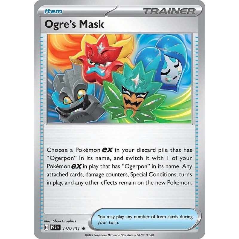 Ogre's Mask (118/131) [Scarlet & Violet: Prismatic Evolutions]