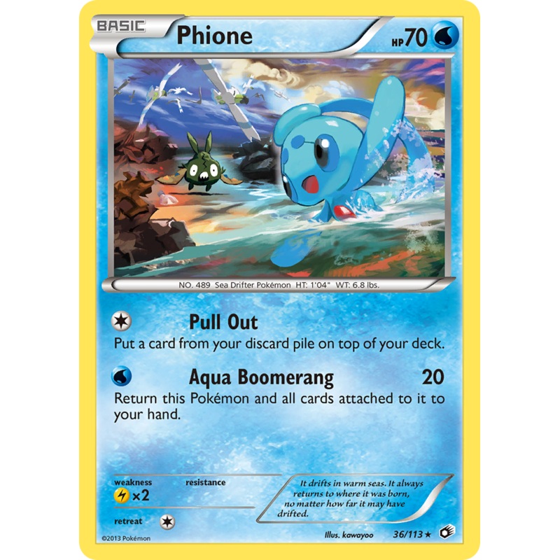 Phione (36/113) [Black & White: Legendary Treasures]