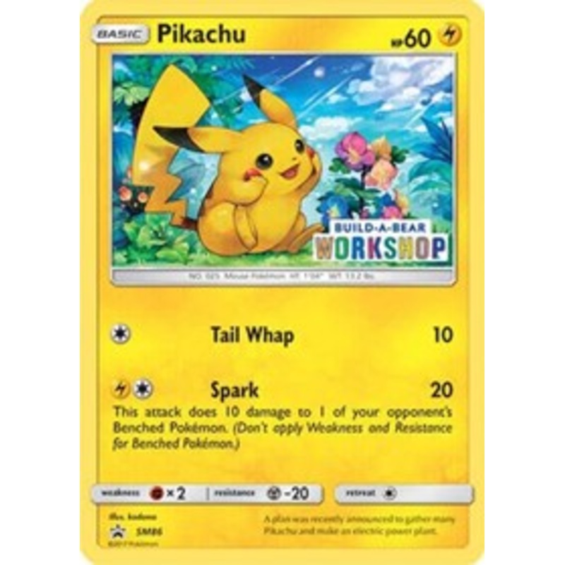 Pikachu (SM86) (Build-A-Bear Workshop Exclusive) [Miscellaneous Cards]