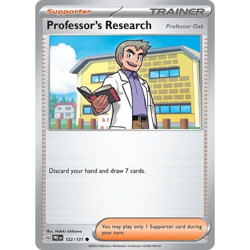 Professor's Research (122/131) [Professor Oak] [Scarlet & Violet: Prismatic Evolutions]