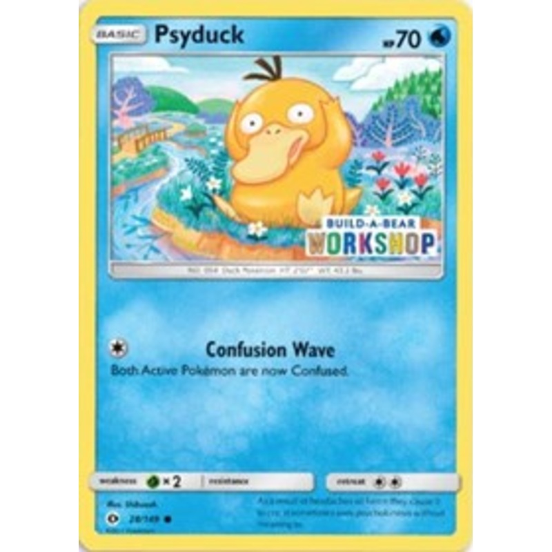 Psyduck (28/149) (Build-A-Bear Workshop Exclusive) [Sun & Moon: Base Set]