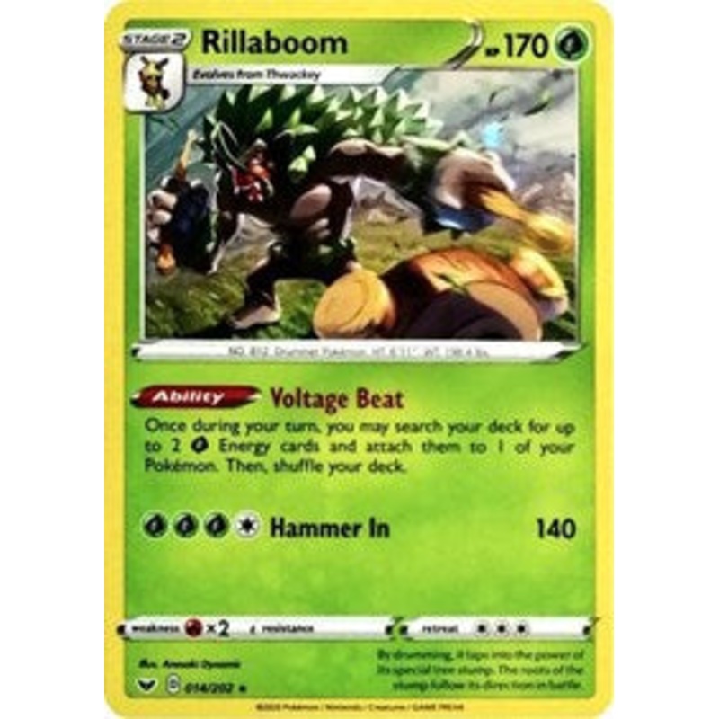 Rillaboom (014/202) (Cosmos Holo) [Sword & Shield: Base Set]