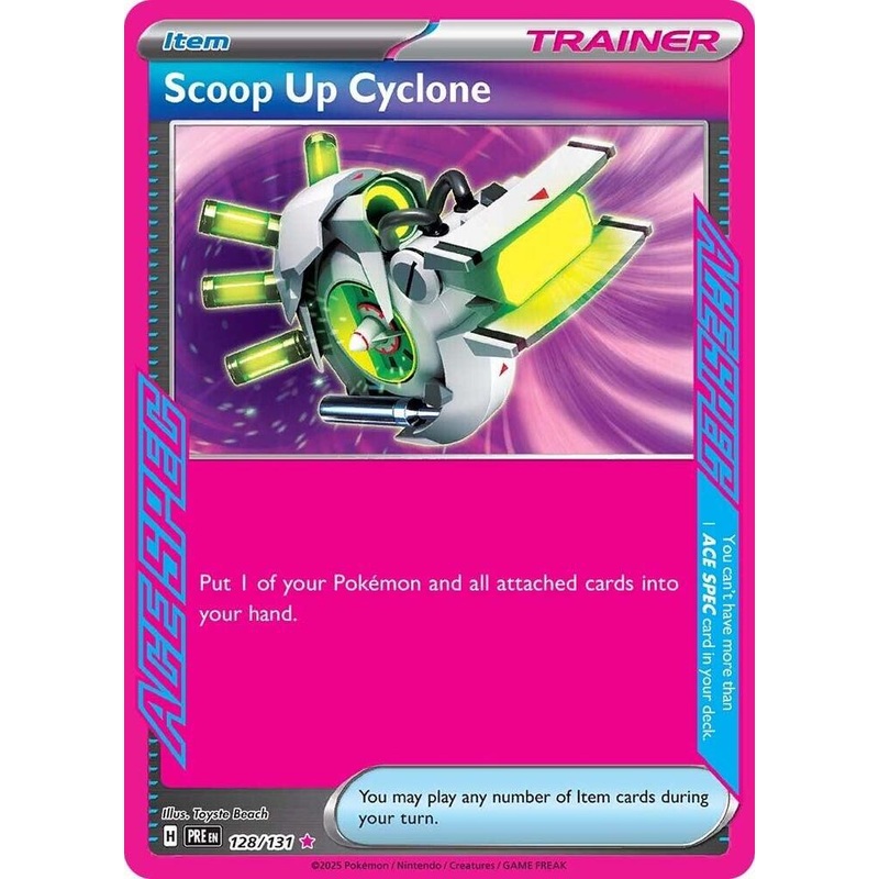 Scoop Up Cyclone (128/131) [Scarlet & Violet: Prismatic Evolutions]