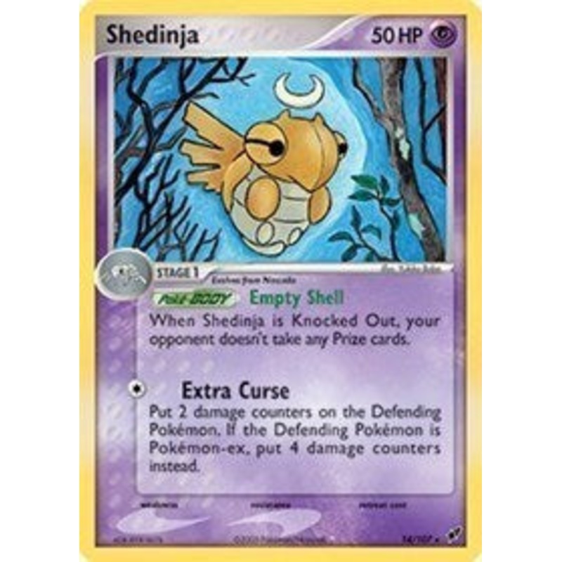 Shedinja (14/107) (Theme Deck Exclusive) [EX: Deoxys]