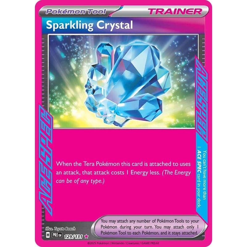 Sparkling Crystal (129/131) [Scarlet & Violet: Prismatic Evolutions]