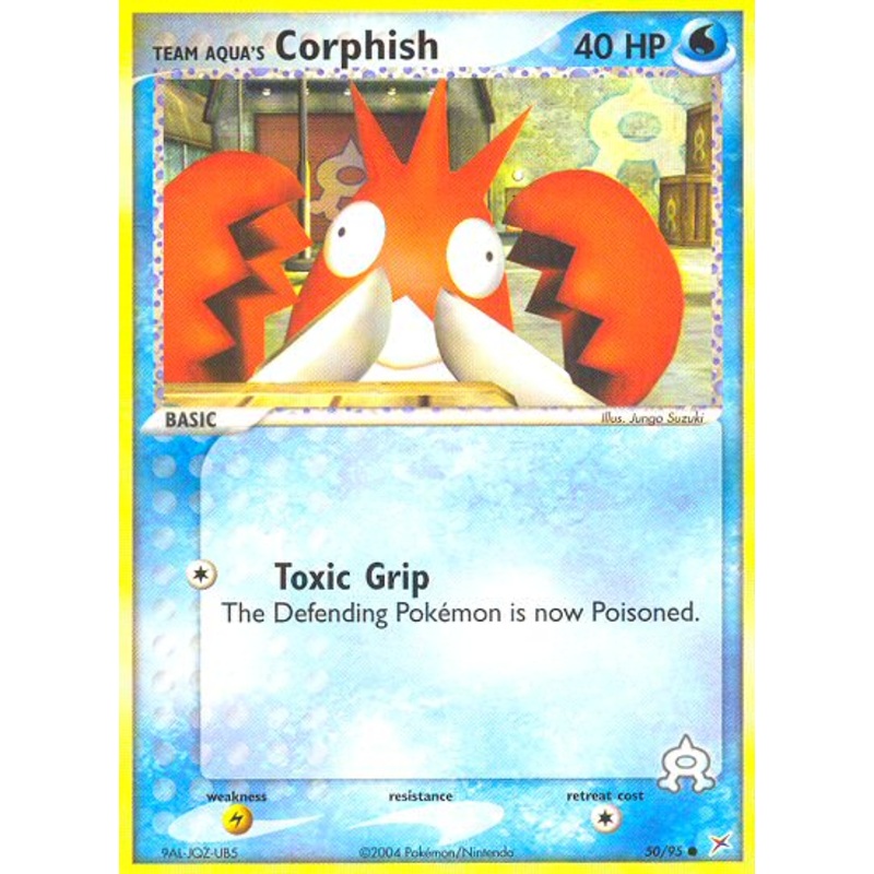 Team Aqua's Corphish (50/95) [EX: Team Magma vs Team Aqua]