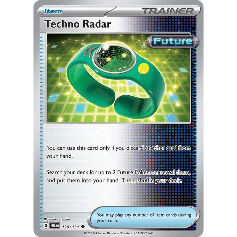 Techno Radar (130/131) [Scarlet & Violet: Prismatic Evolutions]