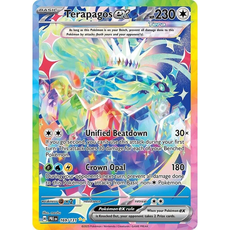 Terapagos ex (169/131) [Scarlet & Violet: Prismatic Evolutions]