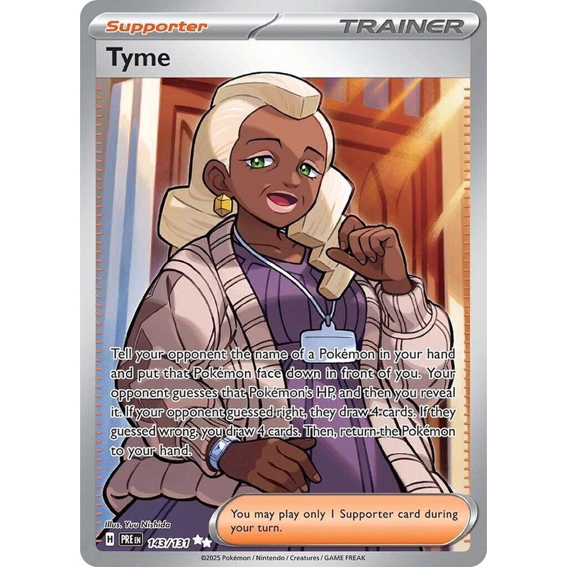 Tyme (143/131) [Scarlet & Violet: Prismatic Evolutions]