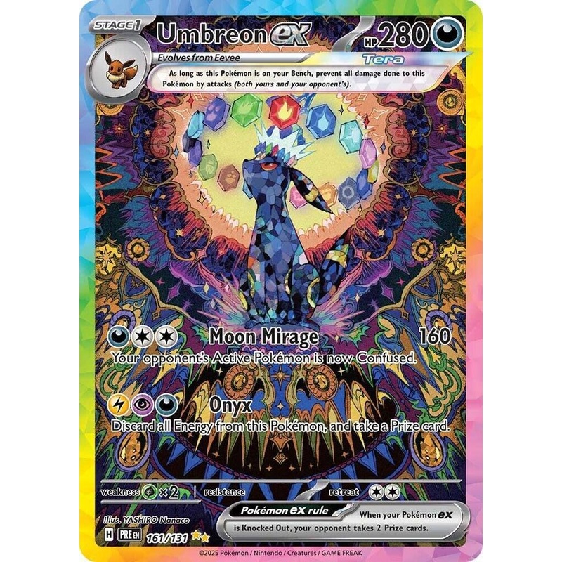 Umbreon ex (161/131) [Scarlet & Violet: Prismatic Evolutions]