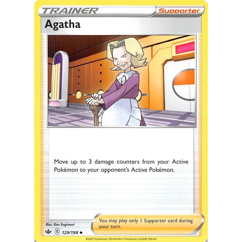 Agatha (129/198) [Sword & Shield: Chilling Reign]